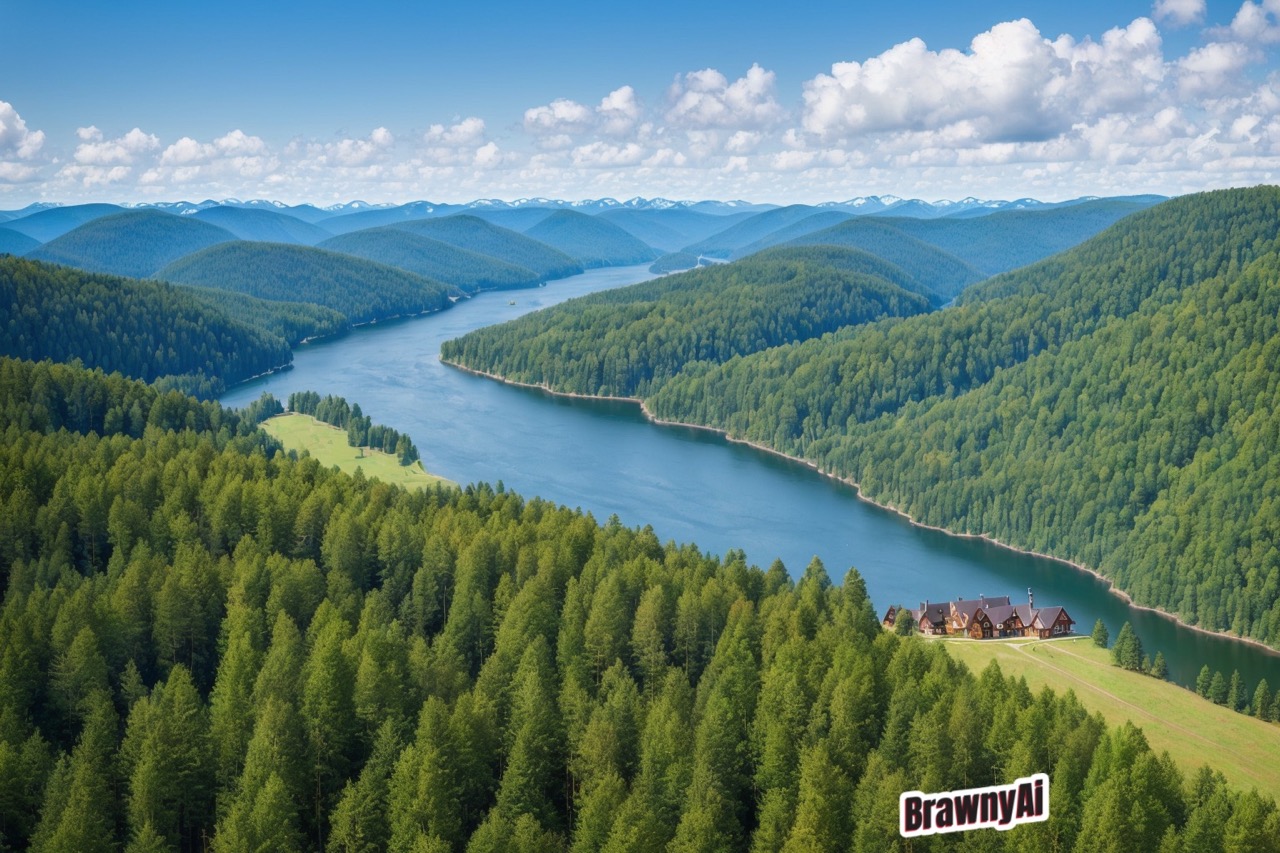 older man having his hair blow dried